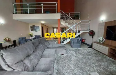 Sobrado com 3 dormitórios à venda, 300 m² - parque dos pássaros - são bernardo do campo/sp