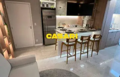 Apartamento com 2 dormitórios à venda, 58 m² por r$ 474.199,00 - vila assunção - santo andré/sp