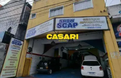Prédio comercial e residencial à venda no casa grande, diadema – 284 m² com salão