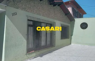Casa térrea com 3 dormitórios e edícula à venda, 151 m² – centro – são bernardo do campo/sp