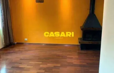 Sobrado com 3 dormitórios à venda, 235 m² - vila valparaíso - santo andré/sp