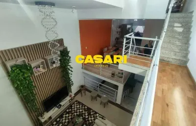 Sobrado com 4 dormitórios à venda, 232 m² - jardim do mar - são bernardo do campo/sp