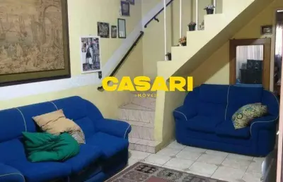 Sobrado com 2 dormitórios à venda, 136 m²- assunção - são bernardo do campo/sp