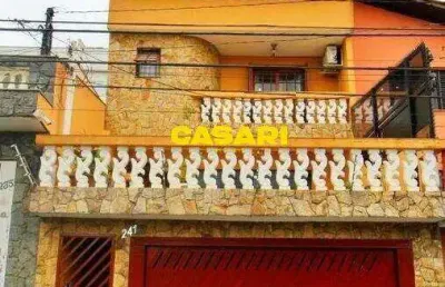 Sobrado com 2 dormitórios e jacuzzi à venda no jardim alvorada – 193 m² em santo andré