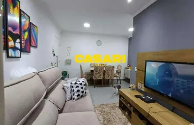 Apartamento com 2 dormitórios à venda, 54 m² - planalto - são bernardo do campo/sp