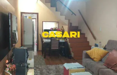 Sobrado com 2 dormitórios à venda, 130 m² - jardim do mar - são bernardo do campo/sp