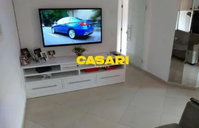 Cobertura de 120 m² com 3 dormitórios (1 suíte) e área gourmet fechada no utinga – santo andré/sp
