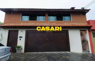 Sobrado com 3 dormitórios e área gourmet à venda no demarchi – são bernardo do campo/sp