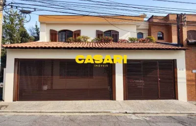 Sobrado à venda no rudge ramos – 3 suítes, 344m², quintal gourmet e 5 vagas