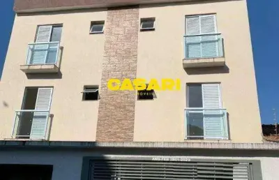 Cobertura 2 dormitórios à venda com amplo quintal – vila humaitá, santo andré