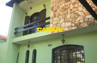 Sobrado de alto padrão à venda no jardim são caetano com área gourmet e piscina