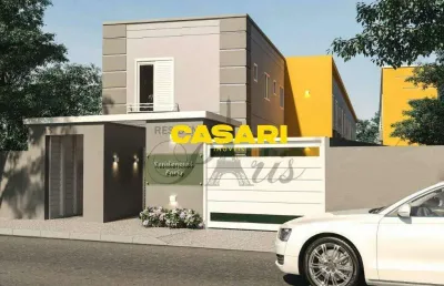 Sobrado com 2 dormitórios à venda, 58 m² - vila príncipe de gales - santo andré/sp