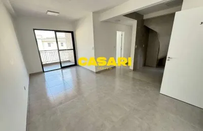 Cobertura com 3 dormitórios e terraço gourmet à venda ou locação na vila euclides - 150 m²