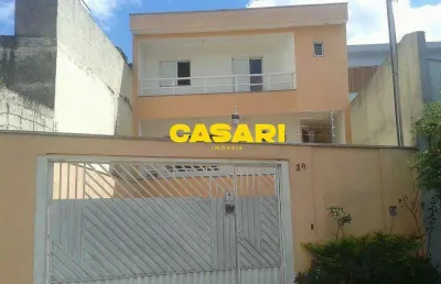 Sobrado com 4 dormitórios e 160 m² à venda na vila guarani – santo andré/sp