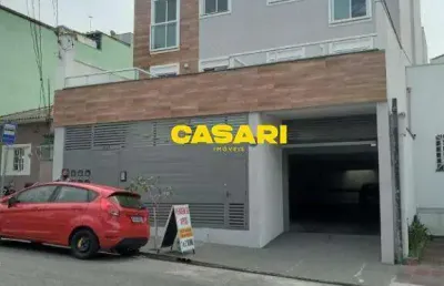 Apartamento com 1 dormitório à venda, 37 m² - jardim - santo andré/sp