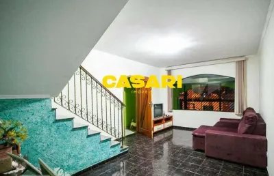 Sobrado com 3 dormitórios à venda, 185 m² – jardim las vegas – santo andré/sp