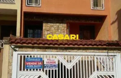 Sobrado com 3 dormitórios à venda, 273 m² - jardim palermo - são bernardo do campo/sp