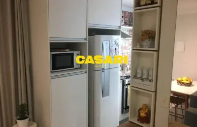 Apartamento com 2 dormitórios à venda, 47 m² - nova petrópolis - são bernardo do campo/sp