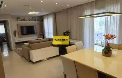Apartamento com 3 dormitórios à venda, 123 m² - centro - são bernardo do campo/sp