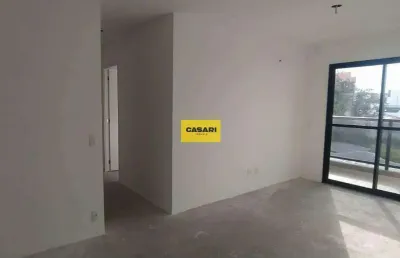 Apartamento com 2 dormitórios à venda, 57 m² - jardim - santo andré/sp