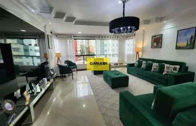 Apartamento 1 por andar, maravilhoso, decorado, 175 m² - vl caminho do mar