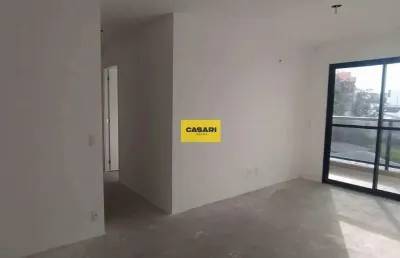 Apartamento com 2 dormitórios à venda, 61 m² - jardim - santo andré/sp