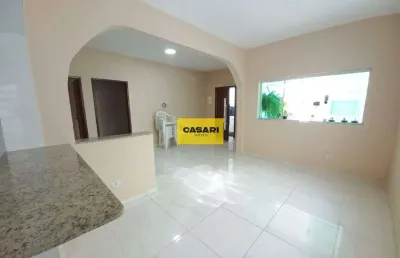 Casa térrea para locação no bairro taboão em são bernardo do campo