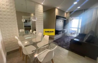 Apartamento mobiliado 2 dormitórios – helbor trilogy sbc