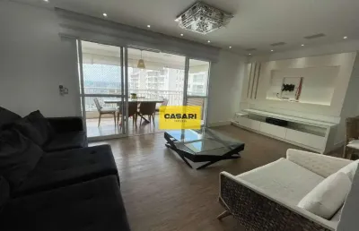 Apartamento mobiliado com 2 suítes e 2 vagas para alugar – vila lusitânia, são bernardo do campo
