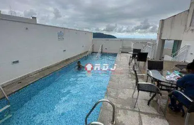 Apartamento com 1 dormitório à venda, 49 m² por r$ 459.000,00 - josé menino - santos/sp