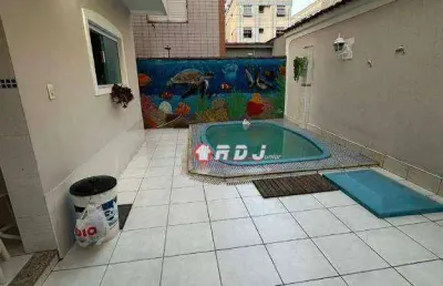 Sobrado com 3 dormitórios à venda, 156 m² por r$ 1.700.000,00 - aparecida - santos/sp
