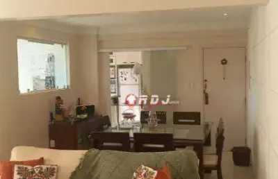 Apartamento com 2 dormitórios à venda, 101 m² por r$ 548.000,00 - embaré - santos/sp