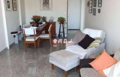 Apartamento com 2 dormitórios à venda, 93 m² por r$ 527.000,00 - embaré - santos/sp