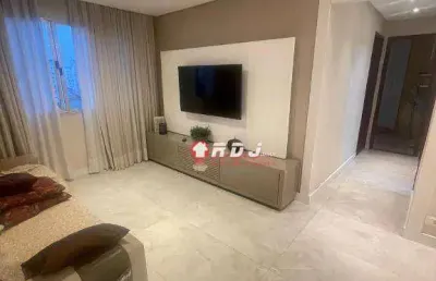 Apartamento com 3 dormitórios à venda, 84 m² por r$ 529.000,00 - embaré - santos/sp