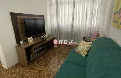 Apartamento com 2 dormitórios à venda, 65 m² por r$ 397.000,00 - embaré - santos/sp