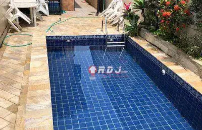 Casa com 4 dormitórios à venda, 184 m² por r$ 1.278.000,00 - campo grande - santos/sp