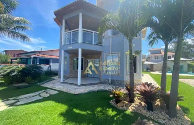 Casa com 6 dormitórios à venda, 291 m² por r$ 1.500.000,00 - long beach (tamoios) - cabo frio/rj