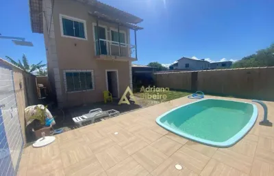 Casa com 3 dormitórios à venda, 90 m² por r$ 240.000,00 - unamar - cabo frio/rj
