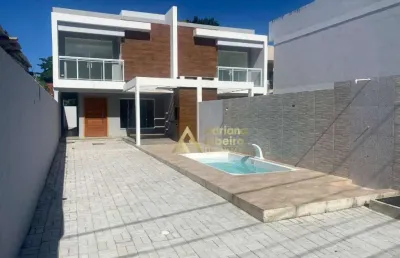 Casa com 3 dormitórios à venda, 165 m² por r$ 765.000,00 - costazul - rio das ostras/rj