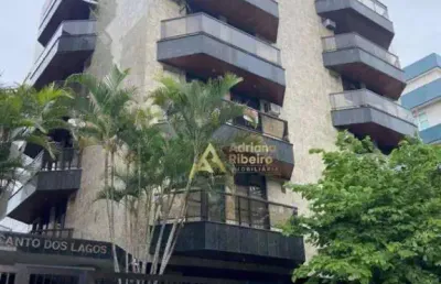Apartamento à venda, 128 m² por r$ 630.000,00 - passagem - cabo frio/rj