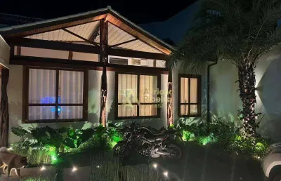 Casa com 4 dormitórios à venda, 250 m² por r$ 3.000.000,00 - portinho - cabo frio/rj