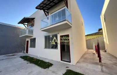 Casa com 2 dormitórios à venda, 84 m² por r$ 230.000,00 - verão vermelho - cabo frio/rj