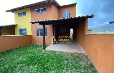 Casa com 2 dormitórios à venda, 75 m² por r$ 370.000,00 - vivamar  - cabo frio/rj