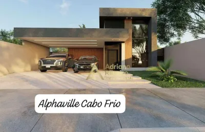 Casa com 4 dormitórios à venda, 204 m² por r$ 1.050.000,00 - cabo frio - cabo frio/rj