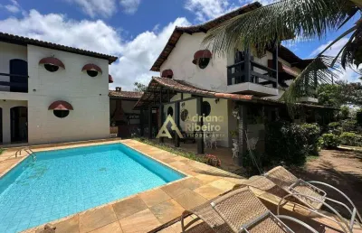 Casa com 6 dormitórios à venda, 290 m² por r$ 750.000,00 - balneário das conchas - são pedro da aldeia/rj