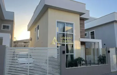Casa com 3 dormitórios à venda, 139 m² por r$ 840.000,00 - extensão do bosque - rio das ostras/rj