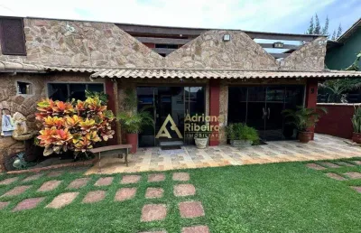 Casa com 4 dormitórios à venda, 300 m² por r$ 700.000 - verão vermelho (tamoios) - cabo frio/rj