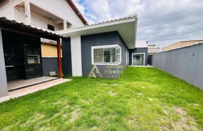 Casa com 2 dormitórios à venda, 150 m² por r$ 350.000 - aquarius (tamoios) - cabo frio/rj