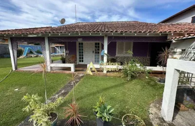 Casa com 4 dormitórios à venda, 260 m² por r$ 550.000 - long beach (tamoios) - cabo frio/rj