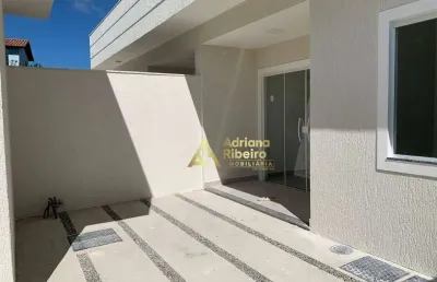 Casa com 2 dormitórios à venda, 65 m² por r$ 305.000,00 - guriri - cabo frio/rj